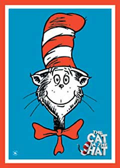 found the cat in the hat picture below and walked my kids through the ...