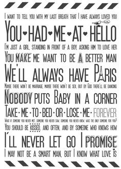 Movie Quotes... 3rd from bottom is my favorite!
