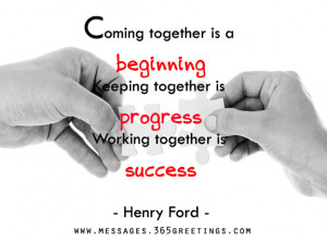 Working Together Quotes – Effective Team – Teamwork - Coming ...