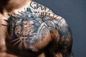 Shoulder Tattoo Designs : Devil Tattoos For Men On Shoulder