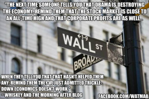 Trickle down economics doesn't work