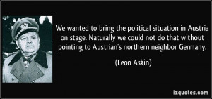 Austria Quotes