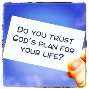 Trust God!