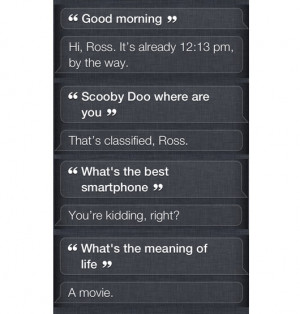 The best commands, questions and quotes to ask Siri the new iPhone 4s ...