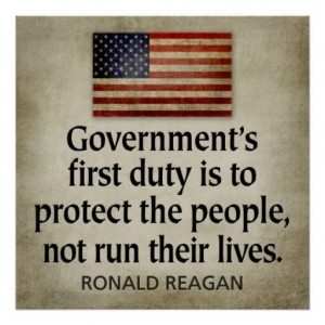 Poster - Ronald Reagan Quote