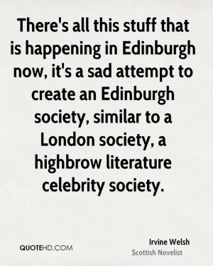 ... similar to a London society, a highbrow literature celebrity society