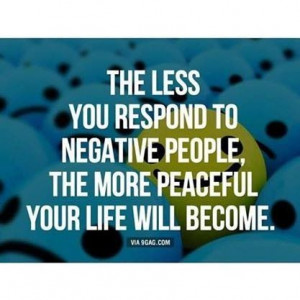 Ignore Negativity