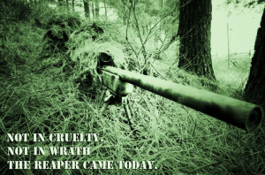 Usmc Sniper Quotes Sniper quote #1