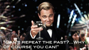 The great Gatsby. Movie quote
