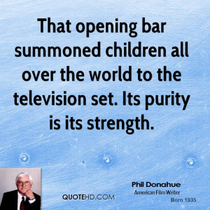 That opening bar summoned children all over the world to the ...