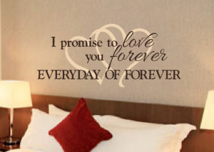 promise to love you forever everyday of forever. #love_quotes ...