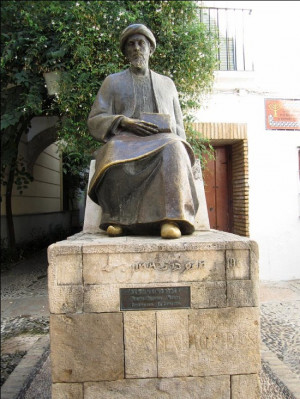 Moses Maimonides, Jewish Quarter of Cordoba, Spain