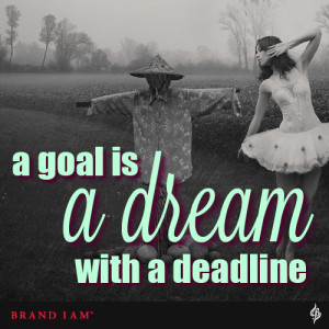 top success quotes 2 a goal is a dream with a deadline