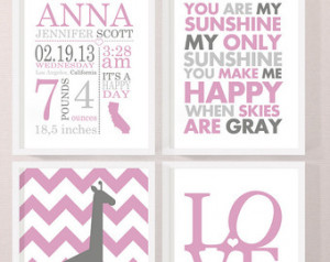 ... birth print, custom baby name art, baby birth print custom baby quotes