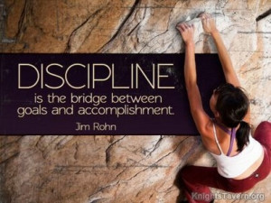 ... the bridge between goals and accomplishment. Jim Rohn Quote Wallpaper