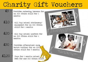 To order SOS Africa Charity Christmas Cards Packs and Gift Vouchers ...