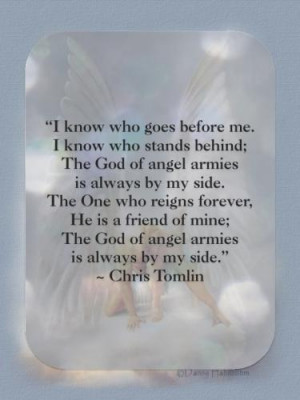 ; angel, armies, chris tomlin, god, lyrics, mom the muse, protection ...