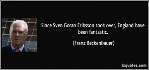 More Franz Beckenbauer Quotes
