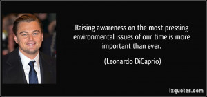 Environmental Issue quote #1