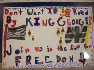 Revolutionary War Recruitment Poster Project (Joy in the Journey!)