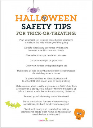 Halloween Safety tips for your trick-or-treating adventures! {free ...
