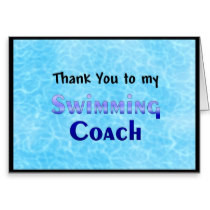 Swimming Coach Funny T-Shirts, Swimming Coach Funny Gifts, Cards