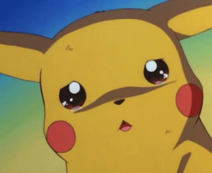 Sad pikachu is sad