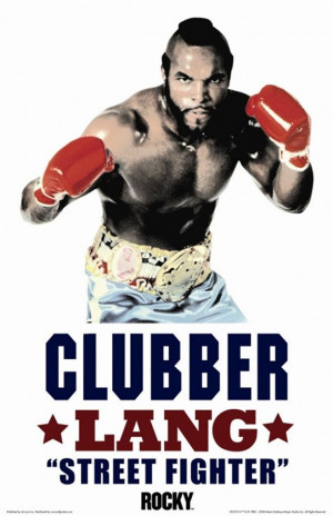 Mr. T as Clubber Lang from 