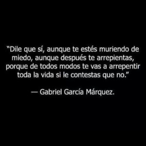 Gabriel García Márquez #frase