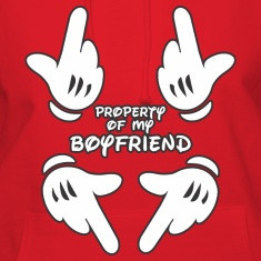 Property of my boyfriend Hoodies
