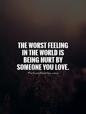 Related Pictures being hurt by someone you love doesn t mean you have ...