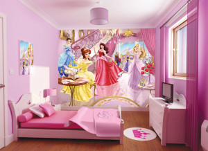 Beauty Disney Princess Wallpaper for Kids Room 2