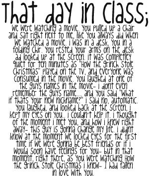 Got any cute quotes about crushes or love? Or broken hearts too, I ...