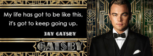 Jay Gatsby Quote Facebook Cover by Camethyste