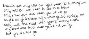 Passenger - Let Her Go #lovethissong