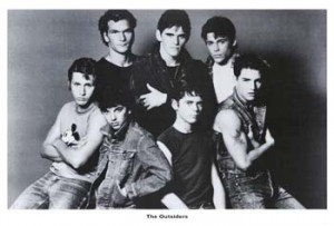 How did the director of The Outsiders create tension between the ...