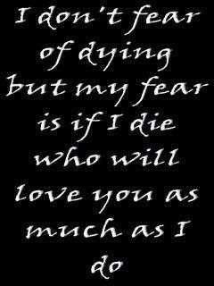 Love Quotes About Dying
