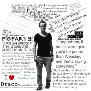 Funny Quotes Draco Malfoy...