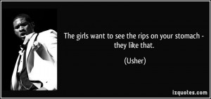 Usher Quote