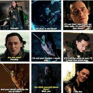 Best Loki Quotes. QuotesGram