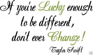 Taylor Swift quote Vinyl wall saying words art letterin