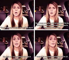 Grace helbig talks about 