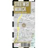Streetwise Munich Map - Laminated City Center Street Map of Munich ...