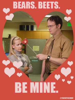 Dwight and Angela / Valentine's Day / #TheOffice