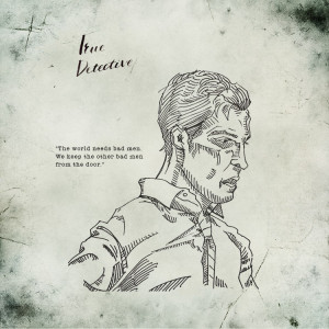 True Detective – from my sketchbook