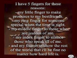 Fingers.