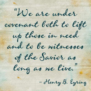 Quote from Henry B Eyring
