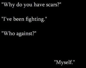 cutting quote quotes scars self harm