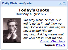 Christian Quote of the Day ( christian-quotes.ochristian.com )