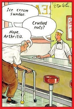 ice cream, arthritis